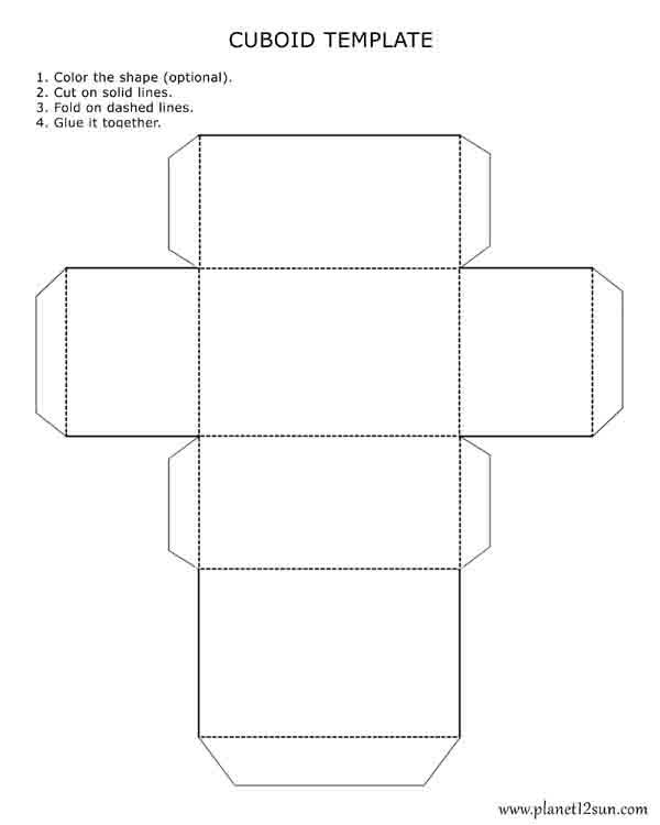 cuboid template